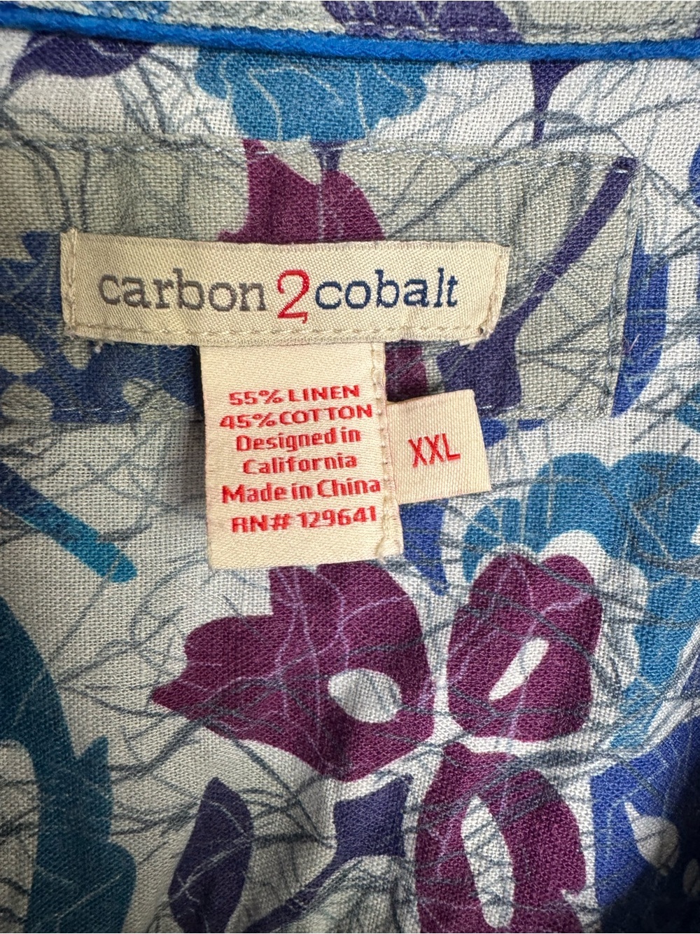 Carbon2Cobalt 2 pack bundle Casual Button-Down Shirts mens size XXL - Picture 8 of 9